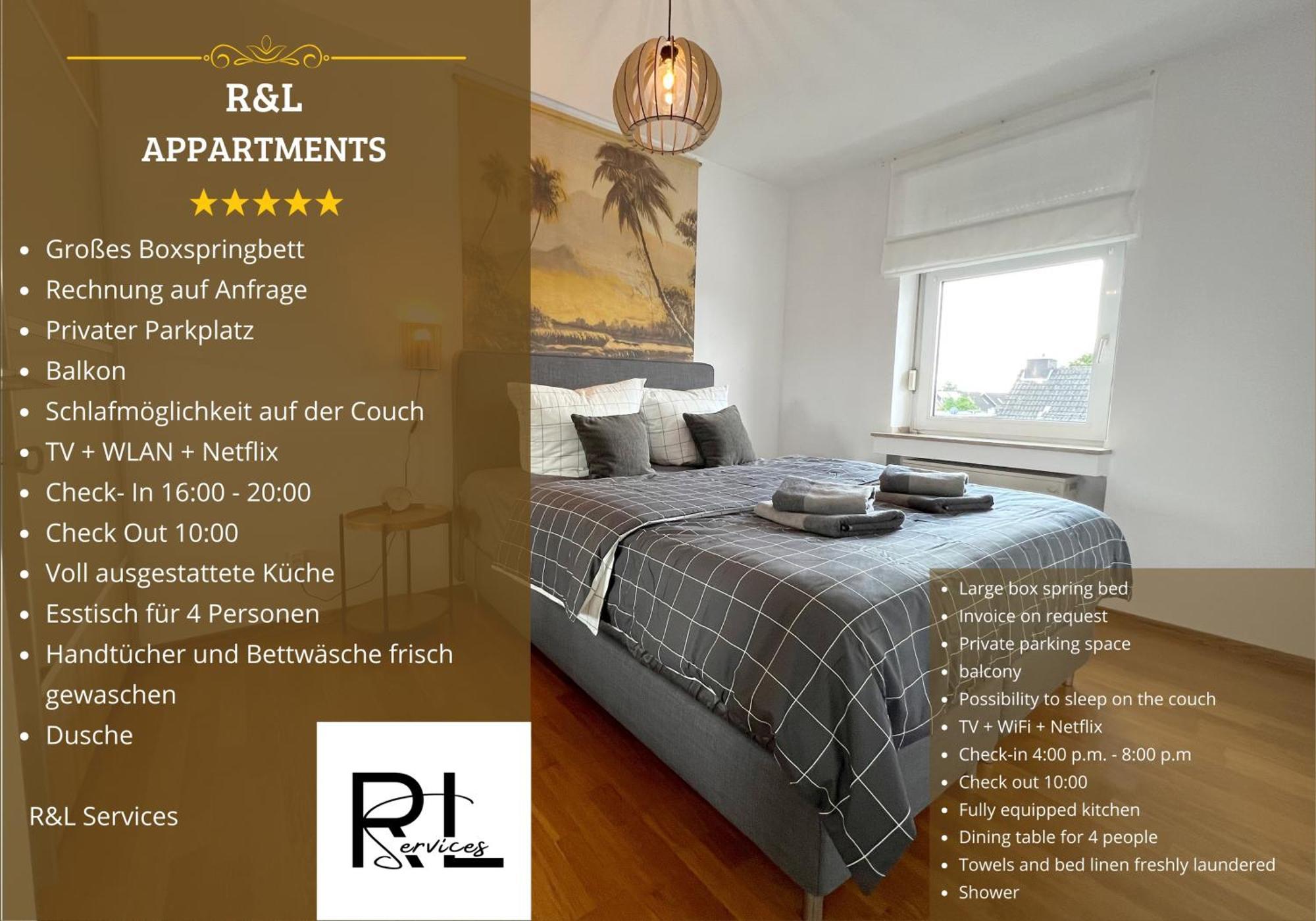 Beautiful 2-Room Apartment With Balkony In Willich Kültér fotó